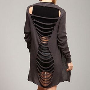 Cardigan charcoal grey 💀❤️